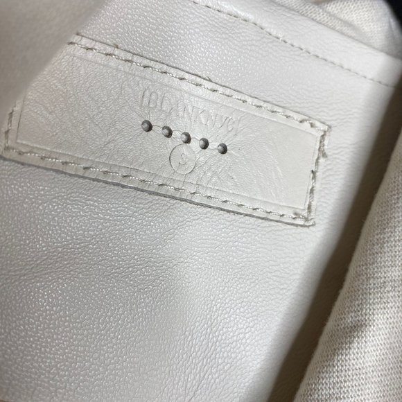 NWT Blank NYC Faux Leather Drape Moto Jacket - Picture 5 of 7